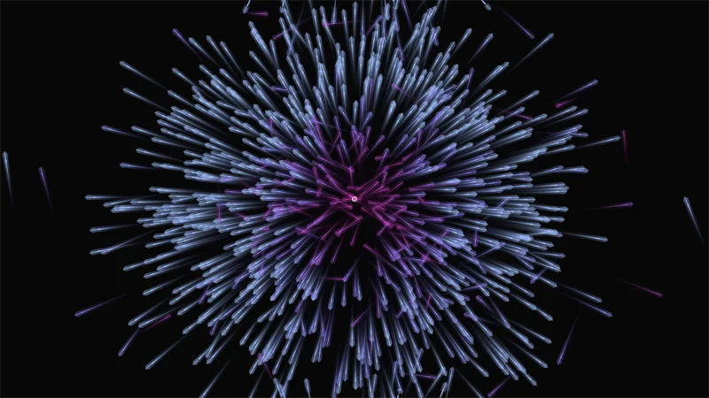 Asymmetry ring reorganising under unequal pressure