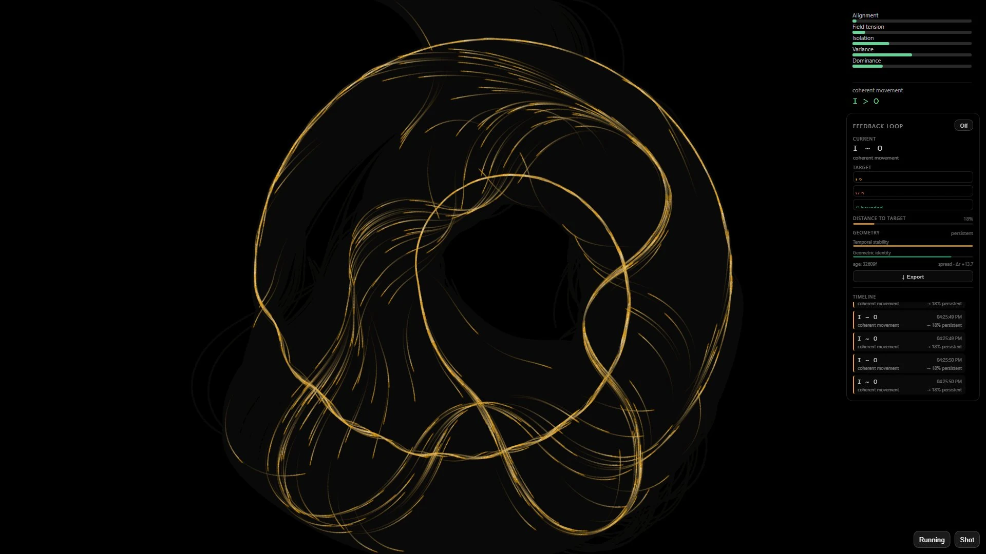 I.V.O Feedback Laboratory visualizing dynamic systems research